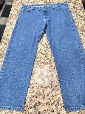 Wrangler Men's Straight Leg Blue Jeans